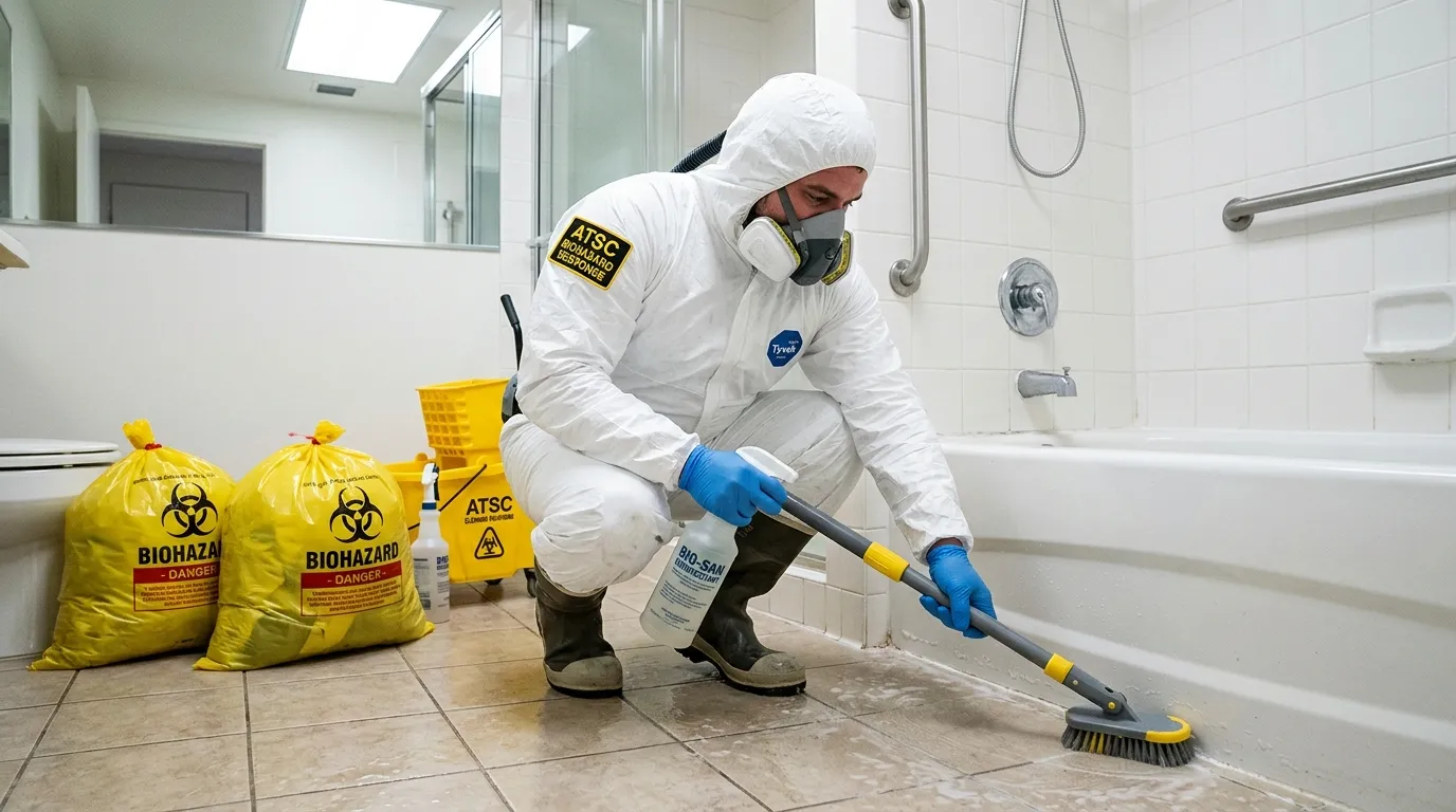 Decontamination equipment deployed for Blood Cleanup in Haverstraw